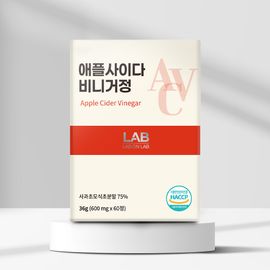 LAB ON LAB Apple Cider Vinegar EX-Prime Postbiotics Zinc Diet Alkaline Balanced 60 Tablets _ Made in Korea